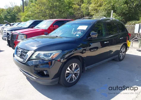 2017 Nissan Pathfinder Sl from USA, damaged, VIN 5N1DR2MN5HC613231